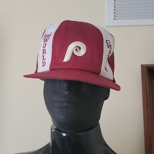 Vtg Phillies baseball hat